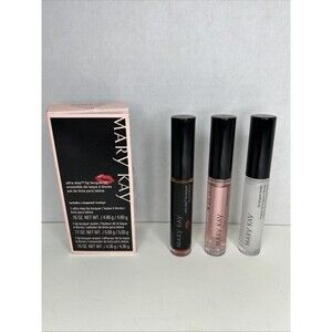 NEW!! Mary Kay Ultra Stay Lip Lacquer Kit  CHERRY #143194 LIMITED EDITION! NIB